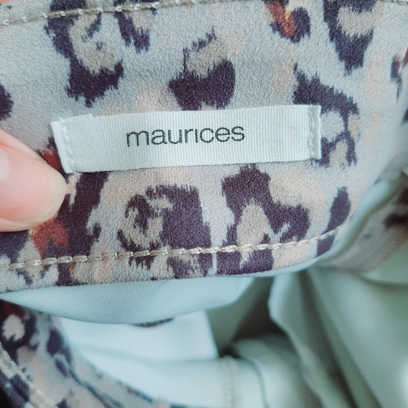 Maurices Animal Print Skirt - Picture 7 of 8